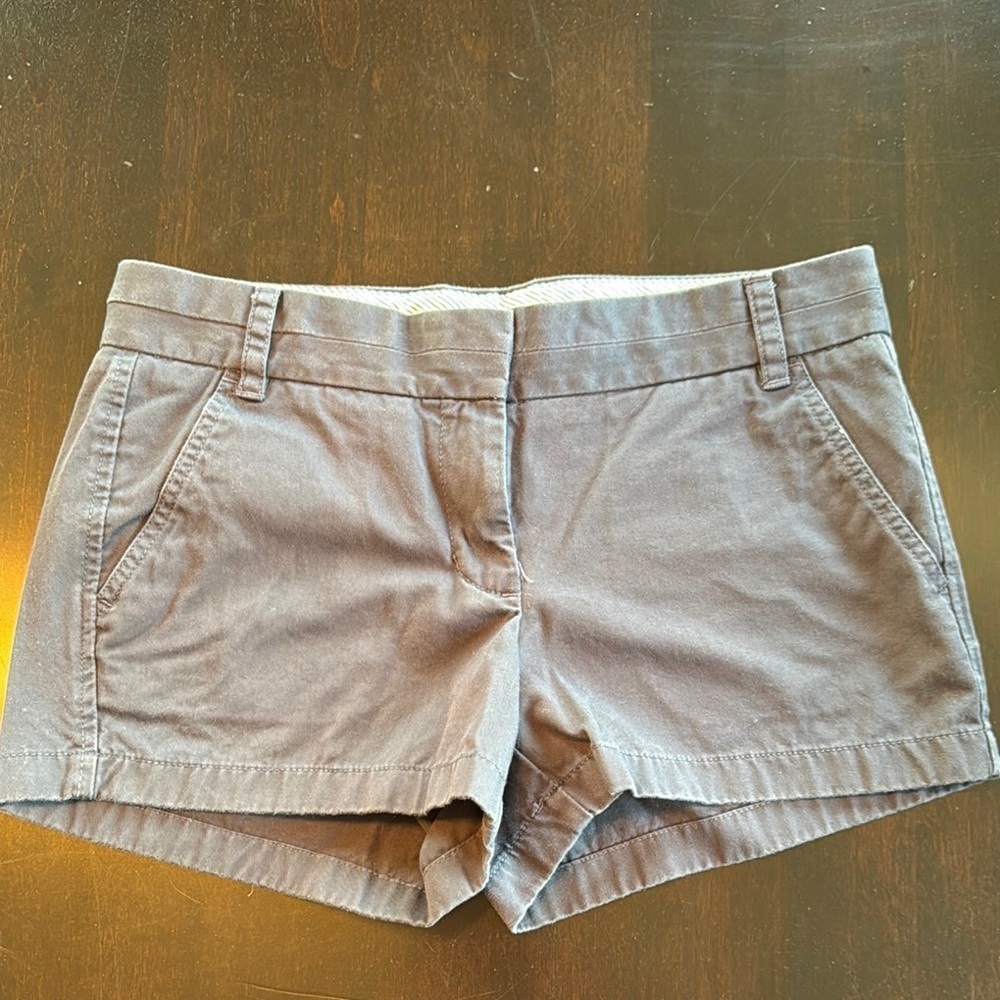 J. Crew Blue High Waist Shorts